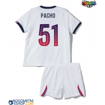 Otroški Nogometni dresi Paris Saint-Germain Willian Pacho #51 Gostujoči 2026-27 Kratek Rokav (+ Kratke hlače)